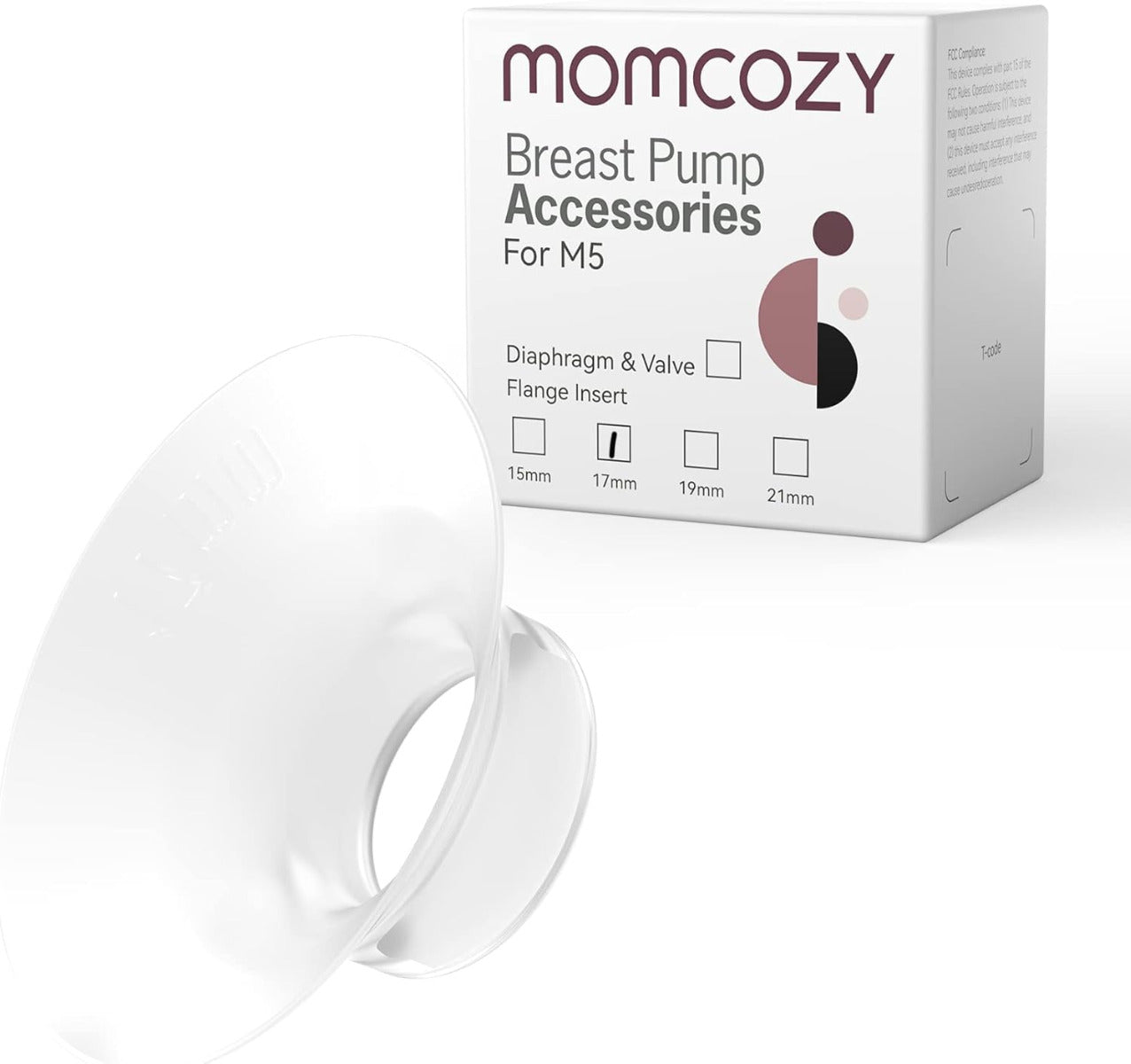 Momcozy Flange Insert Compatible with Momcozy M5 17 mm Momcozy Yallatoys