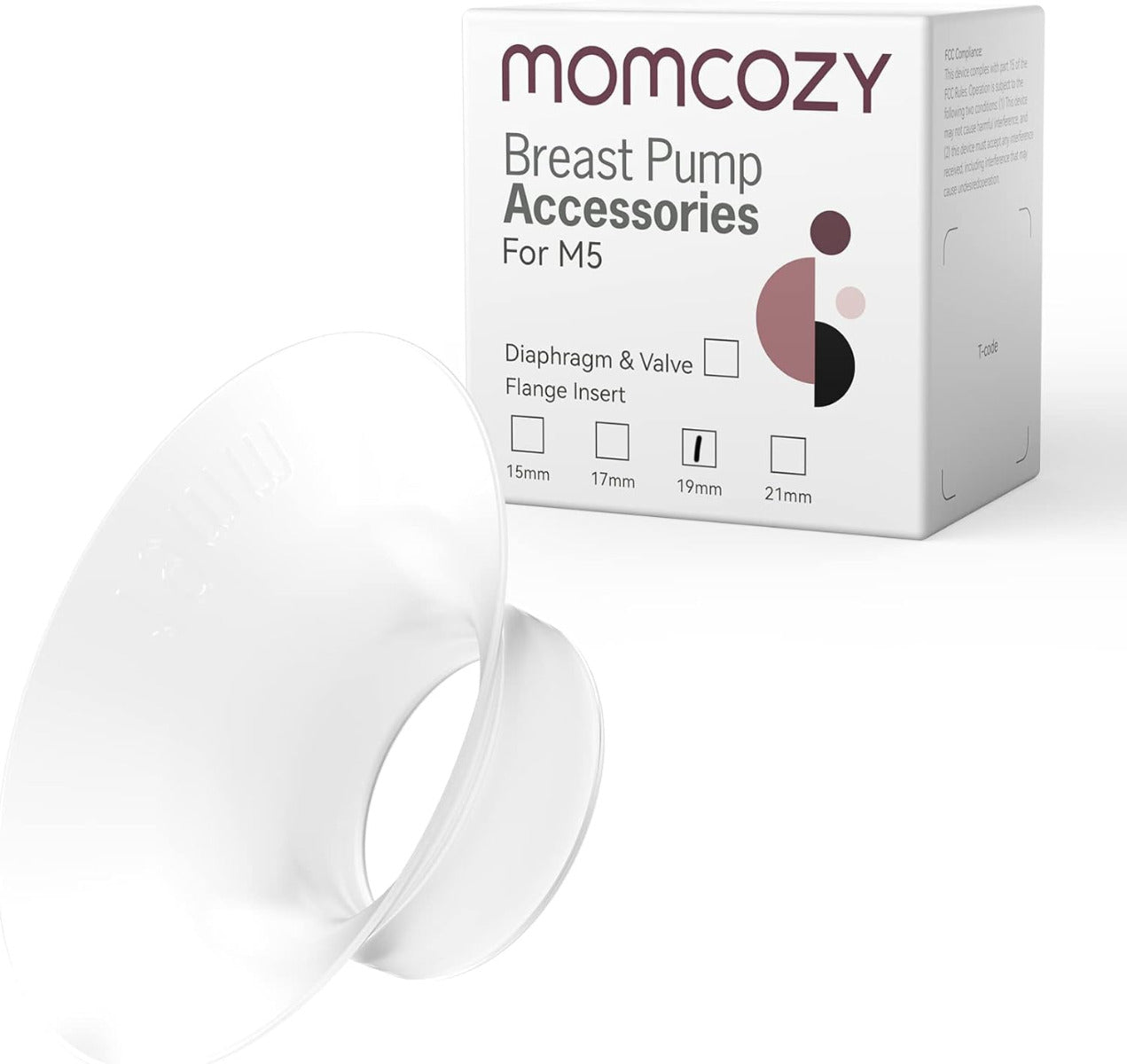 Momcozy Flange Insert Compatible with Momcozy M5 19 mm Momcozy Yallatoys