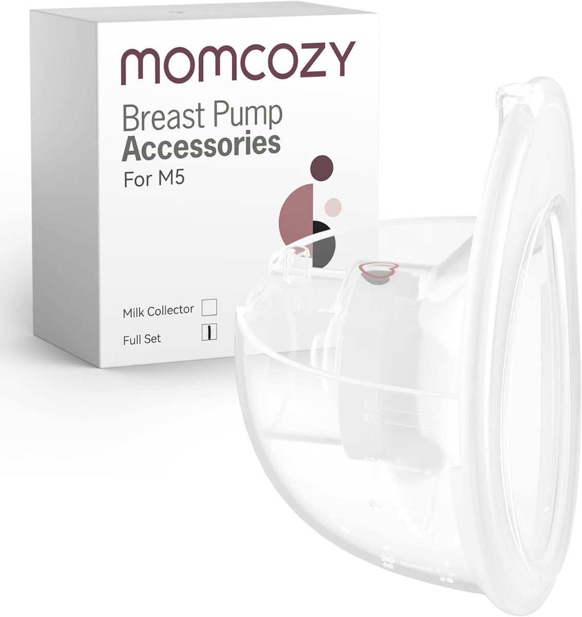 Momcozy Collector Cup Full Set Compatible with Momcozy M5 Momcozy Yallatoys