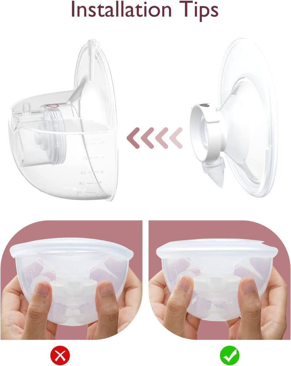 Momcozy Collector Cup Full Set Compatible with Momcozy M5 Momcozy Yallatoys