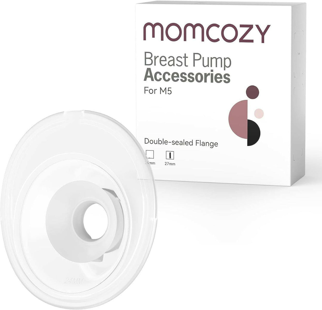Momcozy Double-Sealed Flange Compatible with Momcozy M5 27mm Momcozy Yallatoys
