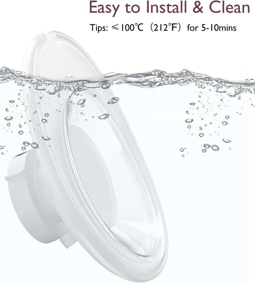 Momcozy Double-Sealed Flange Compatible with Momcozy M5 27mm Momcozy Yallatoys