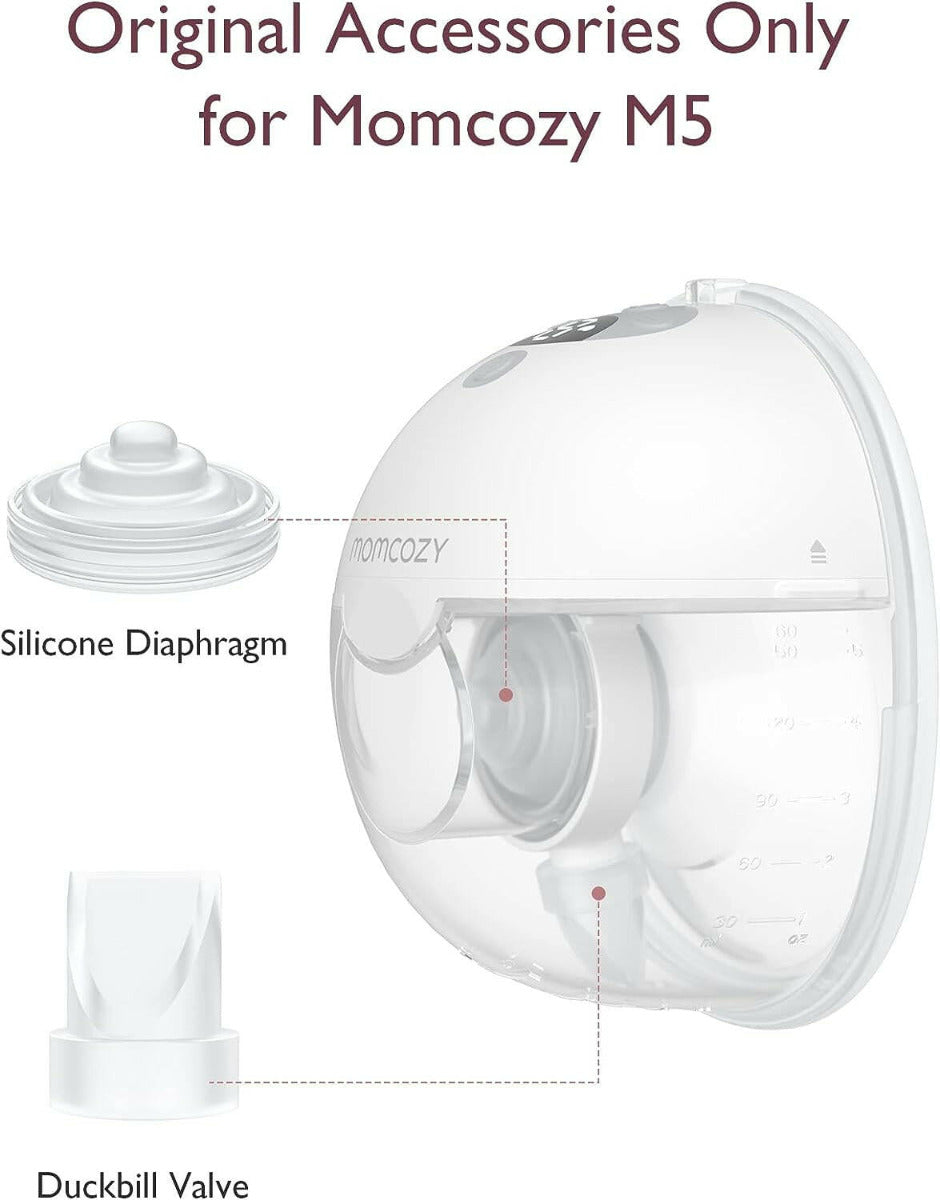 Momcozy Duckbill Valves Silicone Diaphragm Compatible with M5 Momcozy Yallatoys