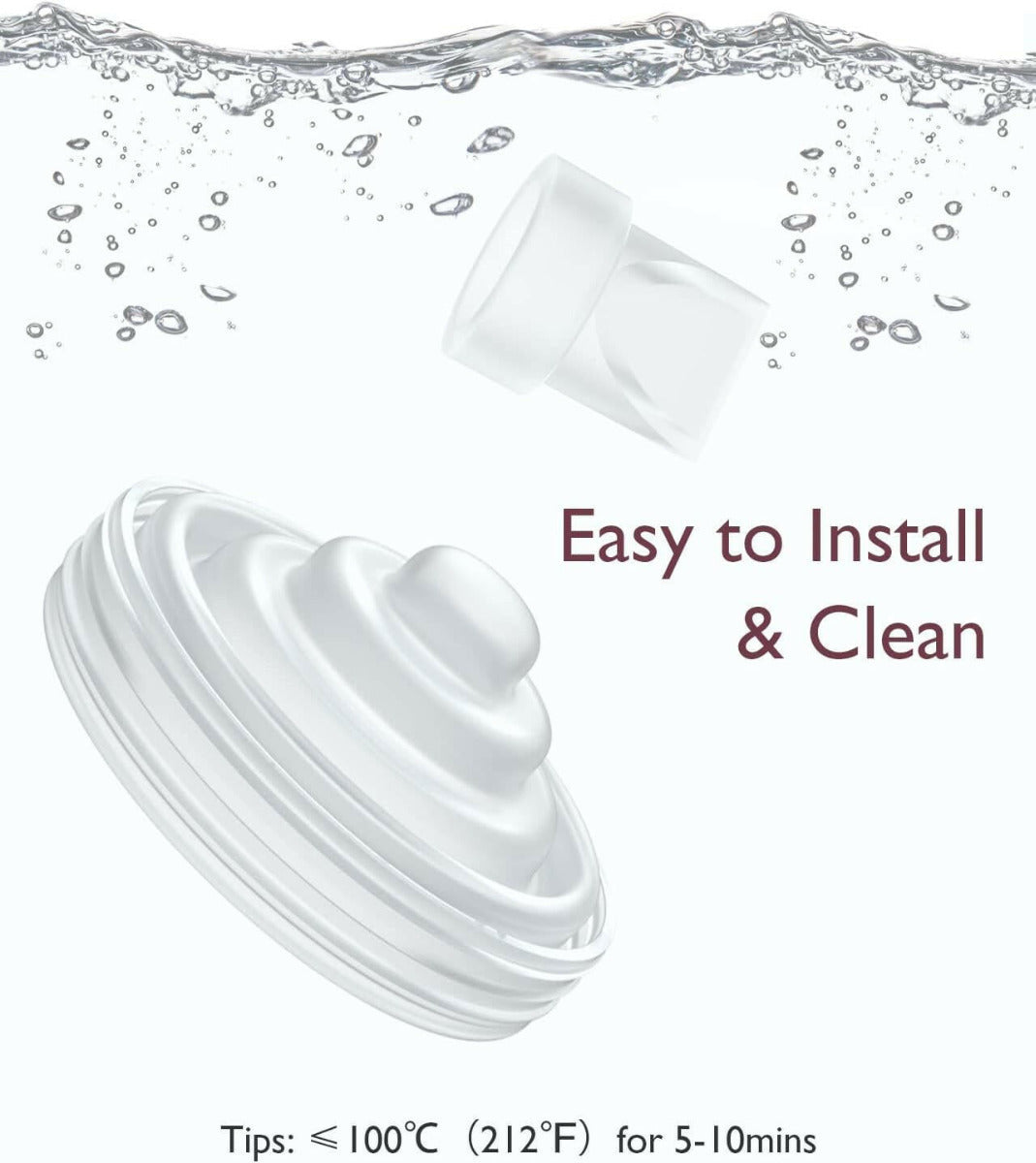 Momcozy Duckbill Valves Silicone Diaphragm Compatible with M5 Momcozy Yallatoys