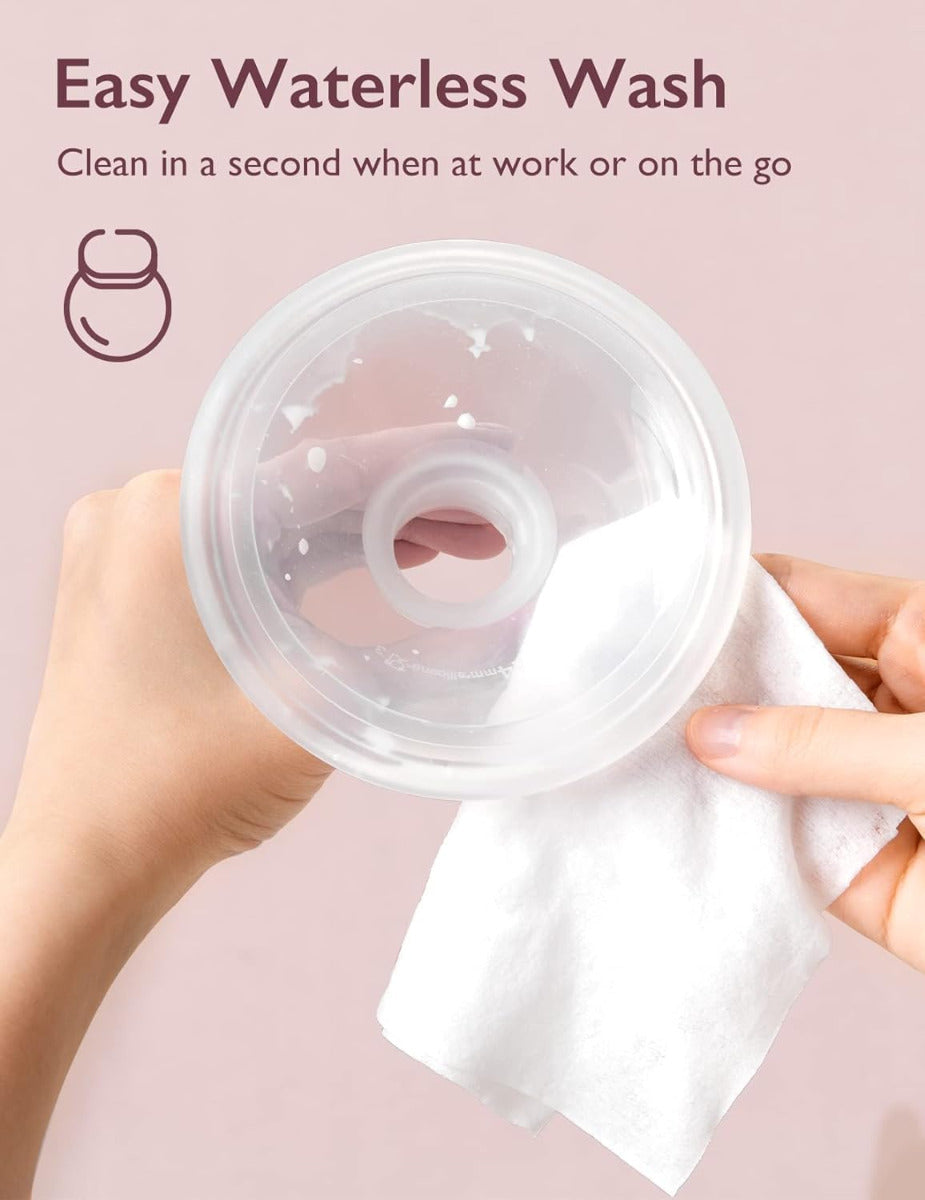 Momcozy Natural Breast Pump Wipes for Pump Parts Cleaning 30pcs Momcozy Yallatoys