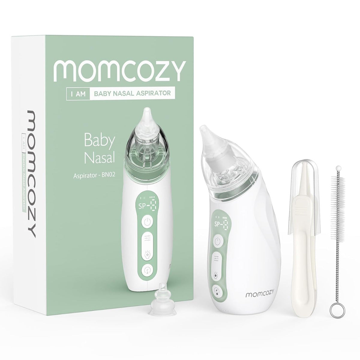 Momcozy Baby Nasal Aspirato Electrical Rechargeable with Light and Music Momcozy Yallatoys