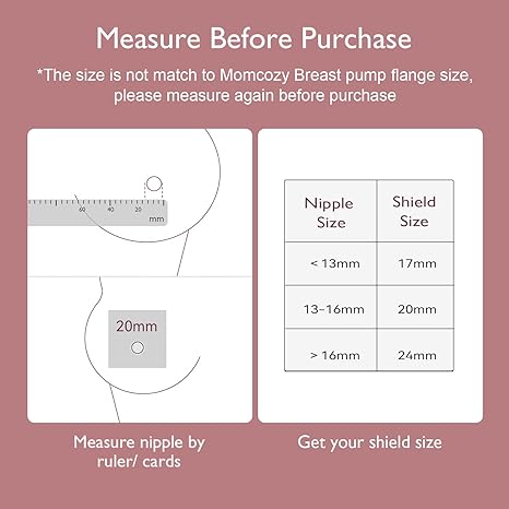 Momcozy Contact Nipple Shields Include Carry Case 24mm Momcozy Yallatoys