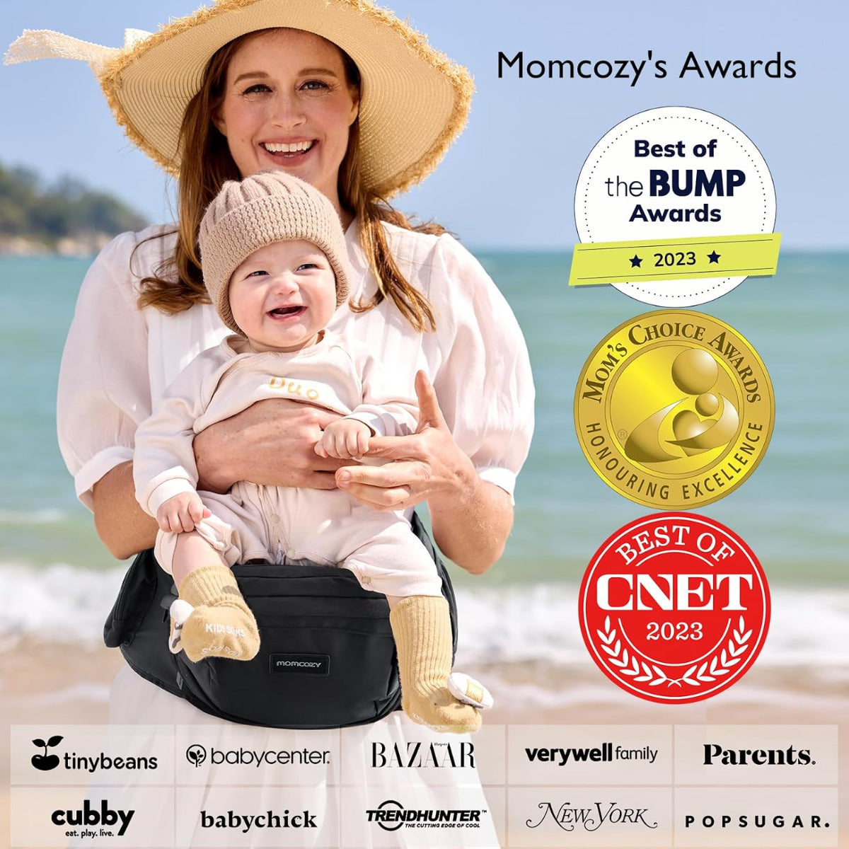 Momcozy Baby Hip Carrier Original 3D Belly Protector for C-Section Mom Momcozy Yallatoys
