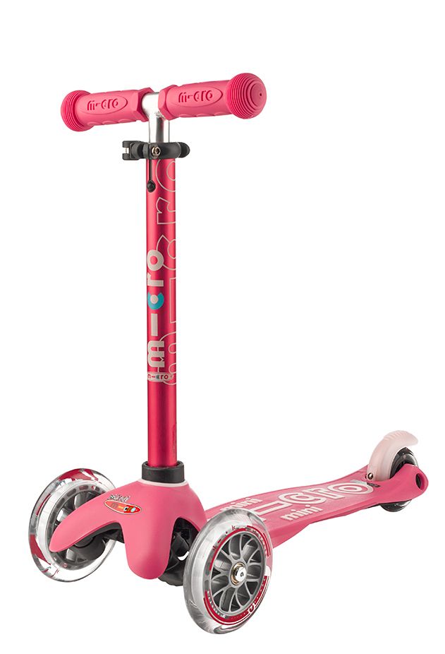 Buy Micro Kickboard Mini 3 in 1 Deluxe Plus 3 Stages with Push Bar for Parents Ride On for Kids Pink | Yallatoys.com