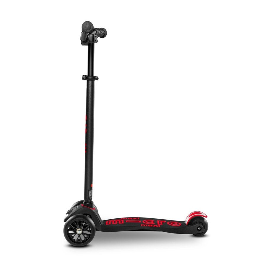 Buy Micro Maxi Deluxe Pro Scooter Black & Red | Yallatoys.com