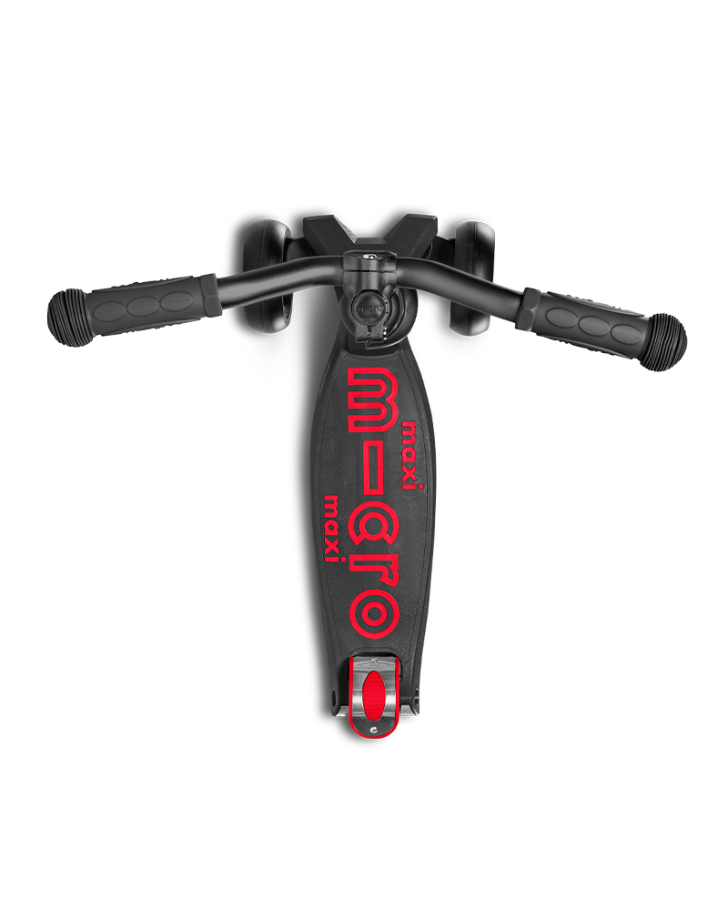 Buy Micro Maxi Deluxe Pro Scooter Black & Red | Yallatoys.com