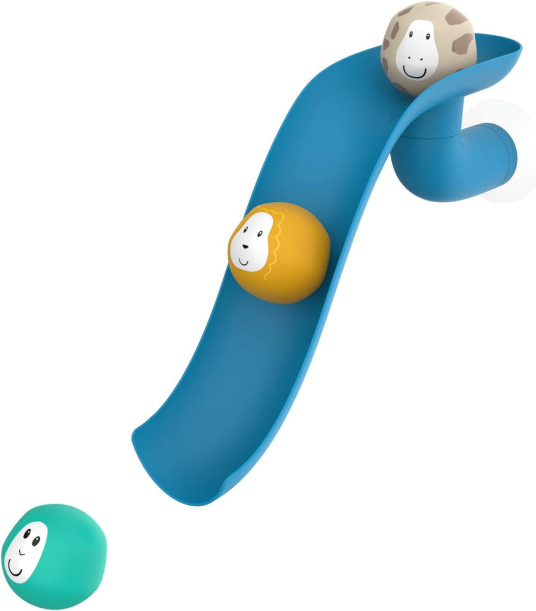 Matchstick Monkey Bathtime Slide Set Blue Matchstick Monkey Yallatoys