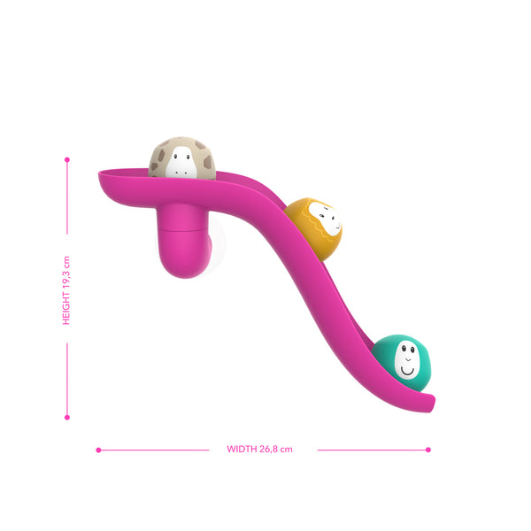 Matchstick Monkey Bathtime Slide Set Pink Matchstick Monkey Yallatoys