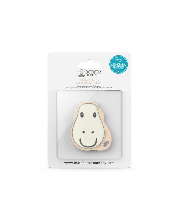 Matchstick Monkey Flat Face Teether Giraffe Matchstick Monkey Yallatoys