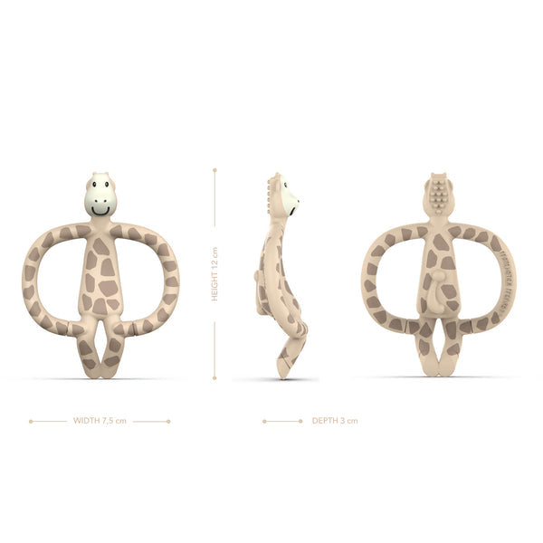 Matchstick Monkey Teether & Muslin Set Gigi Giraffe Matchstick Monkey Yallatoys