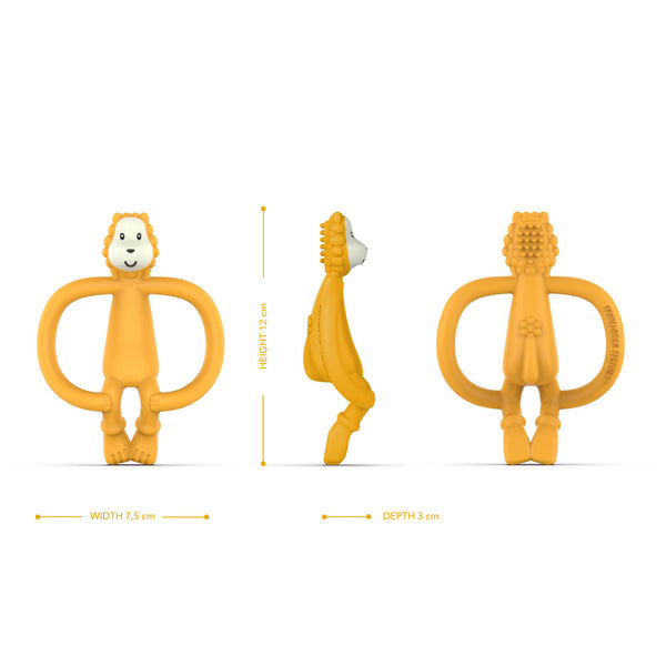 Matchstick Monkey Teether & Muslin Set Ludo Lion Matchstick Monkey Yallatoys