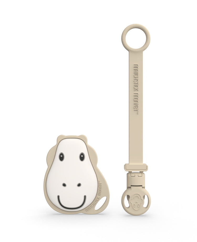 Matchstick Monkey Flat Face Teether and Soother Clip Giraffe Matchstick Monkey Yallatoys