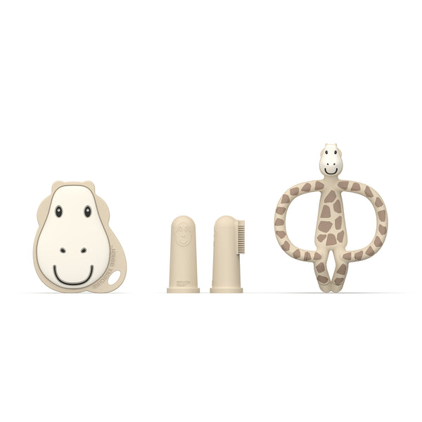 Matchstick Monkey Teething Starter Set Gigi Giraffe Matchstick Monkey Yallatoys