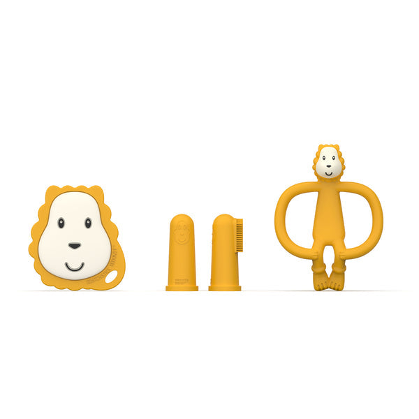 Matchstick Monkey Teething Starter Set Ludo Lion Matchstick Monkey Yallatoys