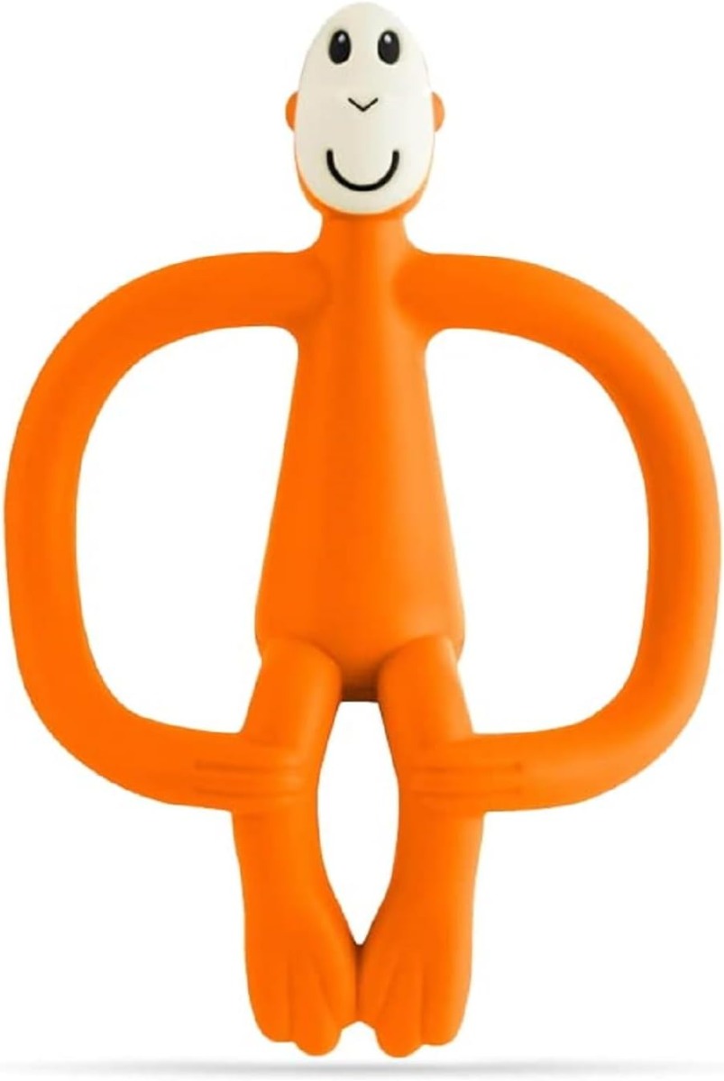Matchstick Monkey Teething Toy Orange Matchstick Monkey Yallatoys