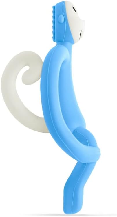 Matchstick Monkey Teething Toy Light Blue Matchstick Monkey Yallatoys