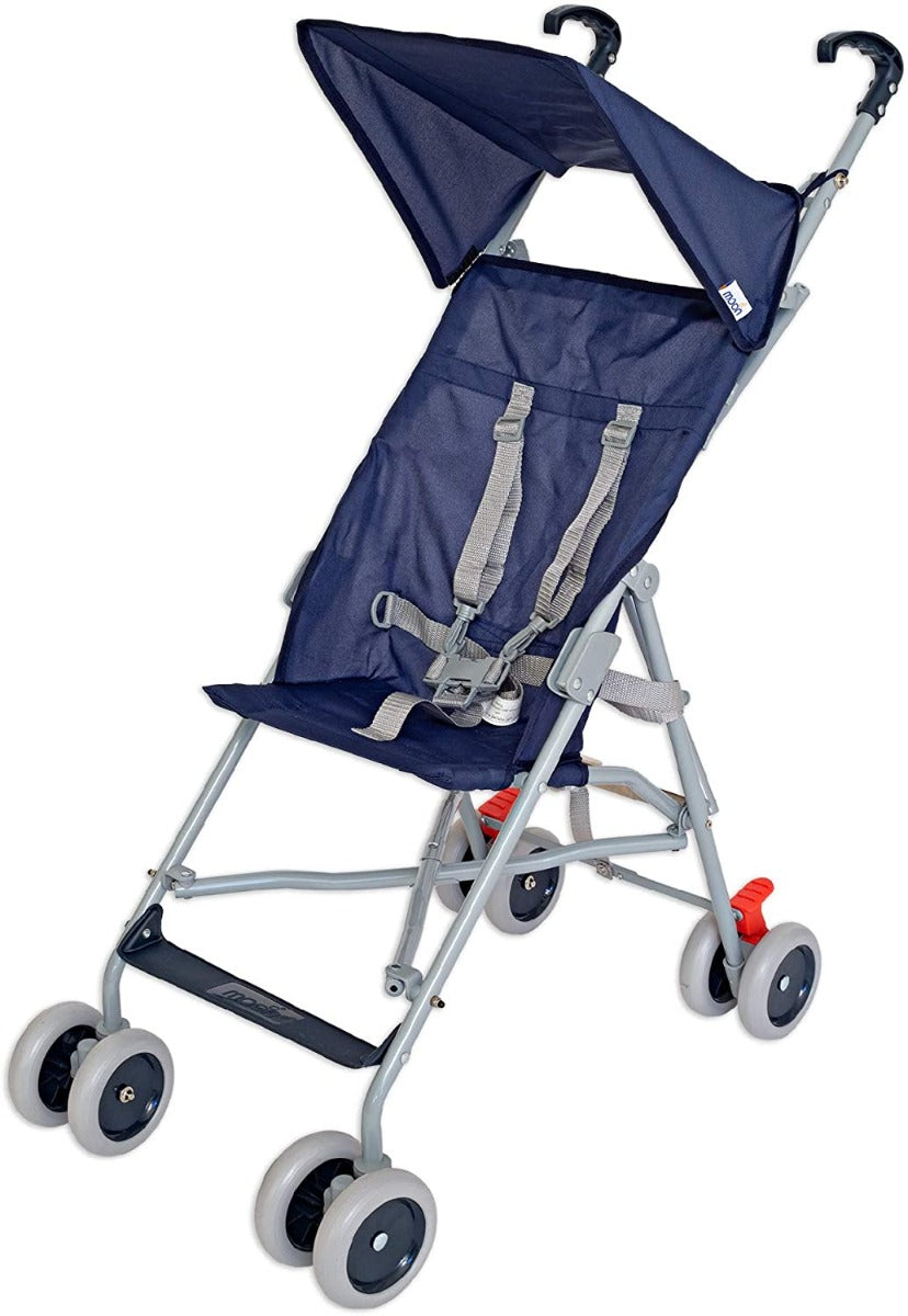 Buy Moon Jet Light Weight Compact Fold Buggy Stroller Dark Blue | Yallatoys.com