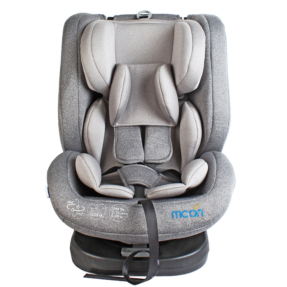 Buy Moon Rover Baby Car seat Group:0+/I/II/III Grey | Yallatoys.com