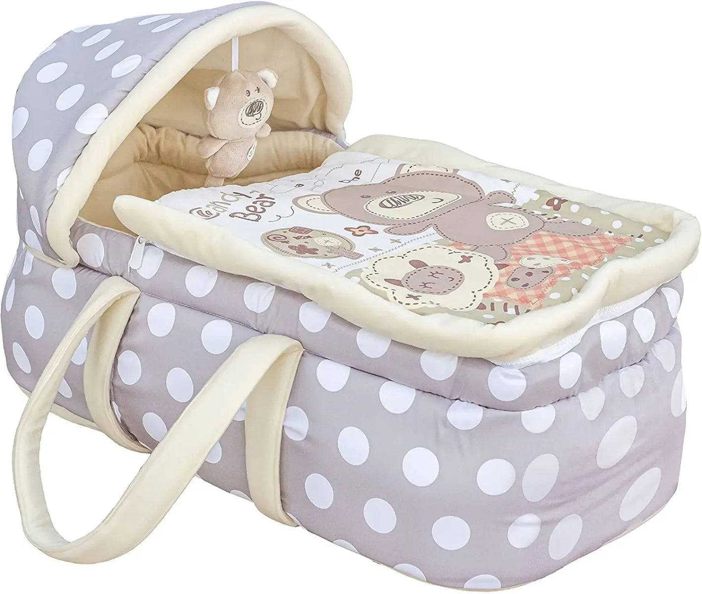Moon Moses Basket Grey Moon Yallatoys