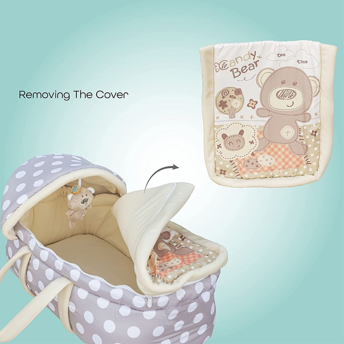 Buy Moon Moses Basket Grey | Yallatoys.com