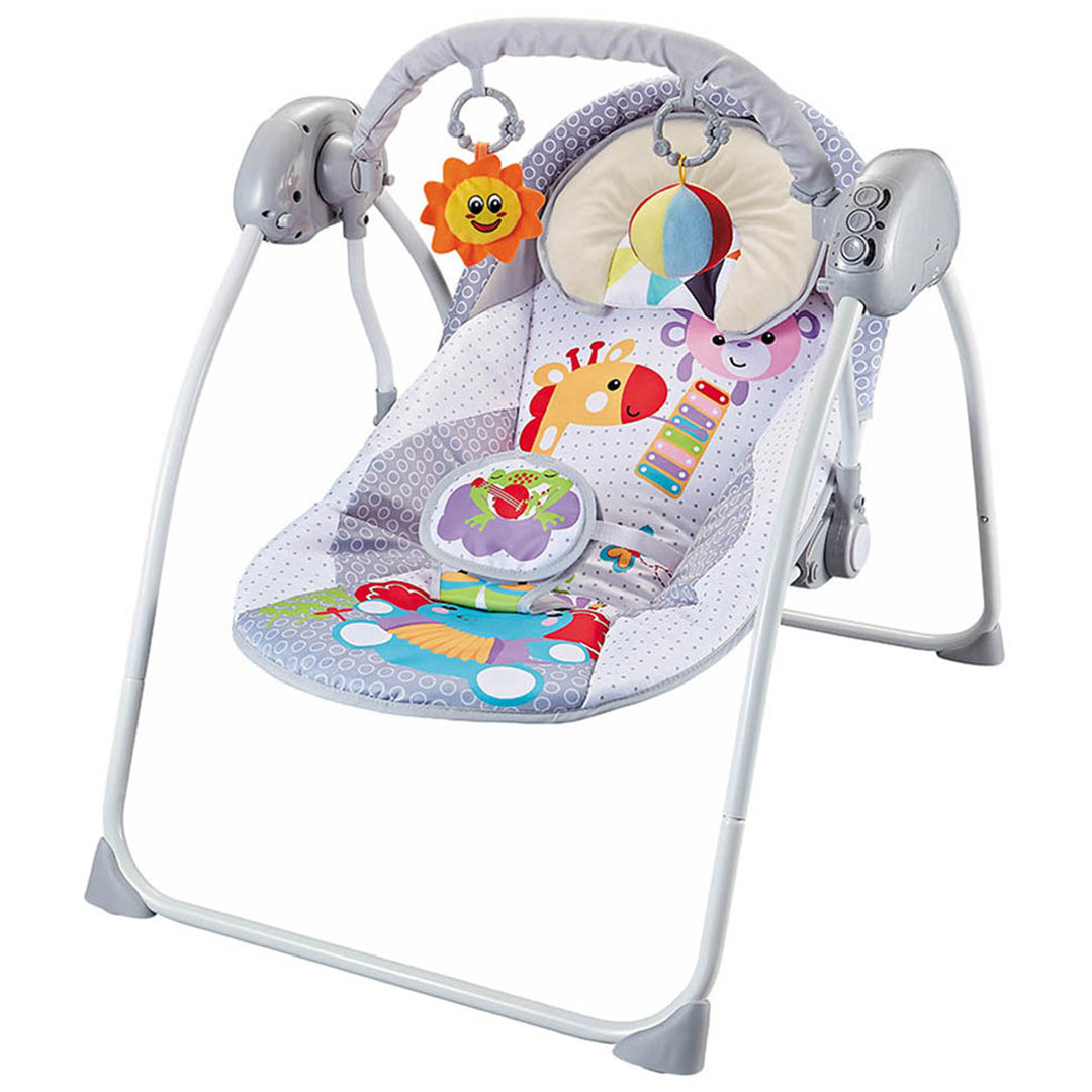 Buy Moon Bungee Electric Swing Grey | Yallatoys.com