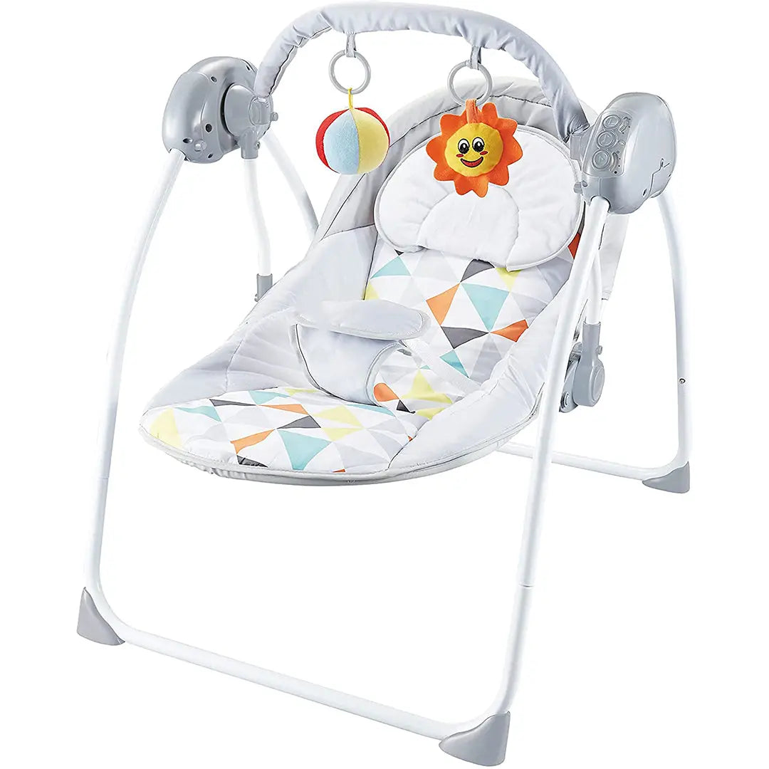 Moon Bungee Electric Swing Light Grey Moon Yallatoys
