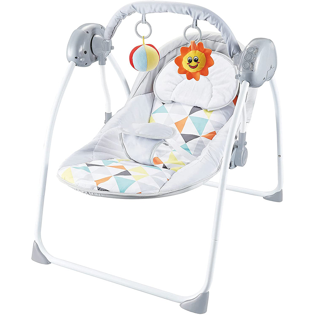 Buy Moon Bungee Electric Swing Light Grey | Yallatoys.com