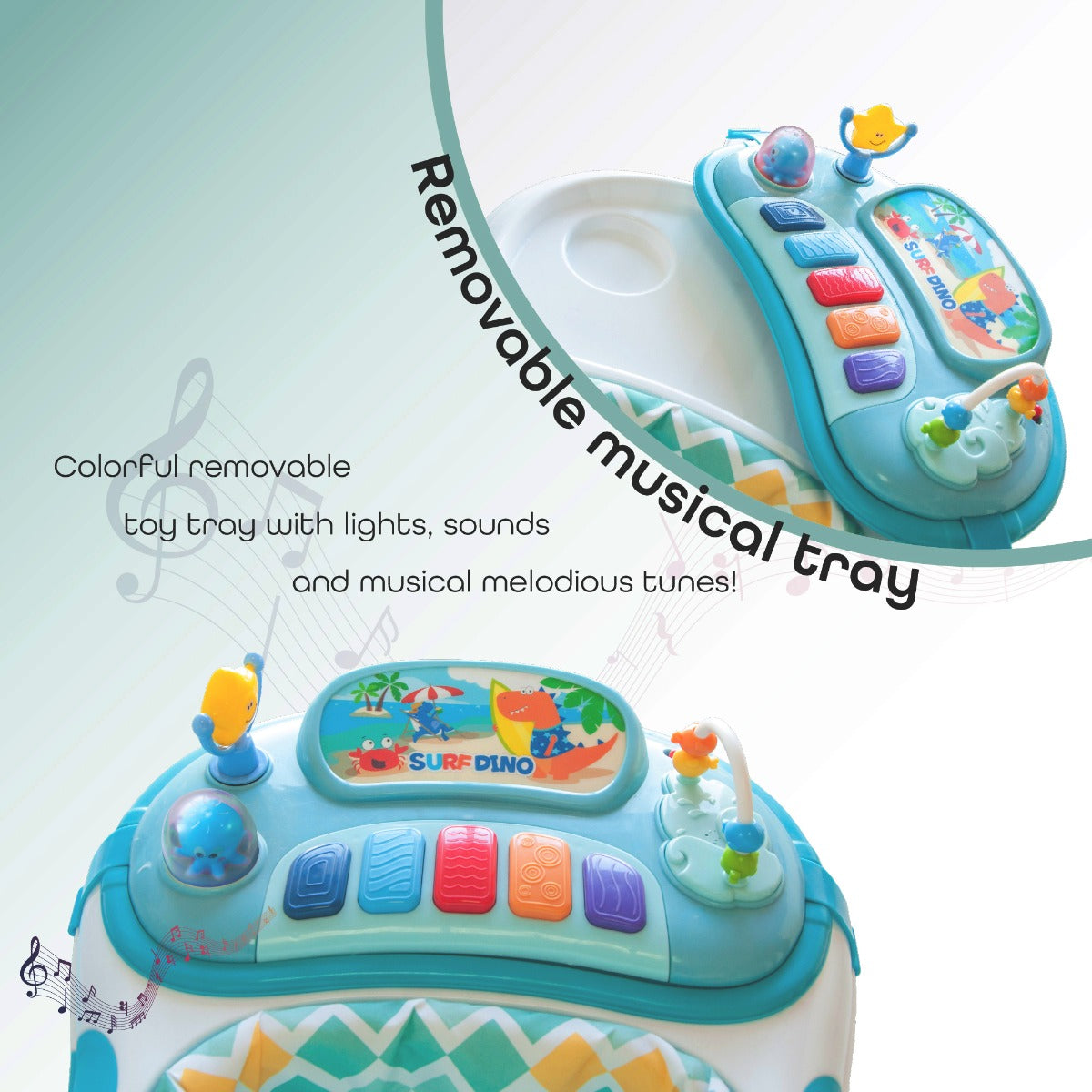 Buy Moon Muv Walker Blue Dino | Yallatoys.com