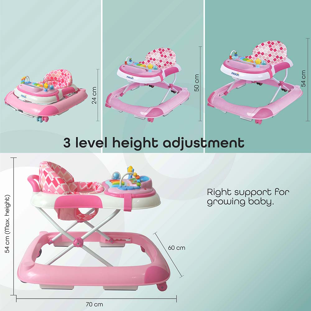 Buy Moon Muv Walker Pink Sea | Yallatoys.com