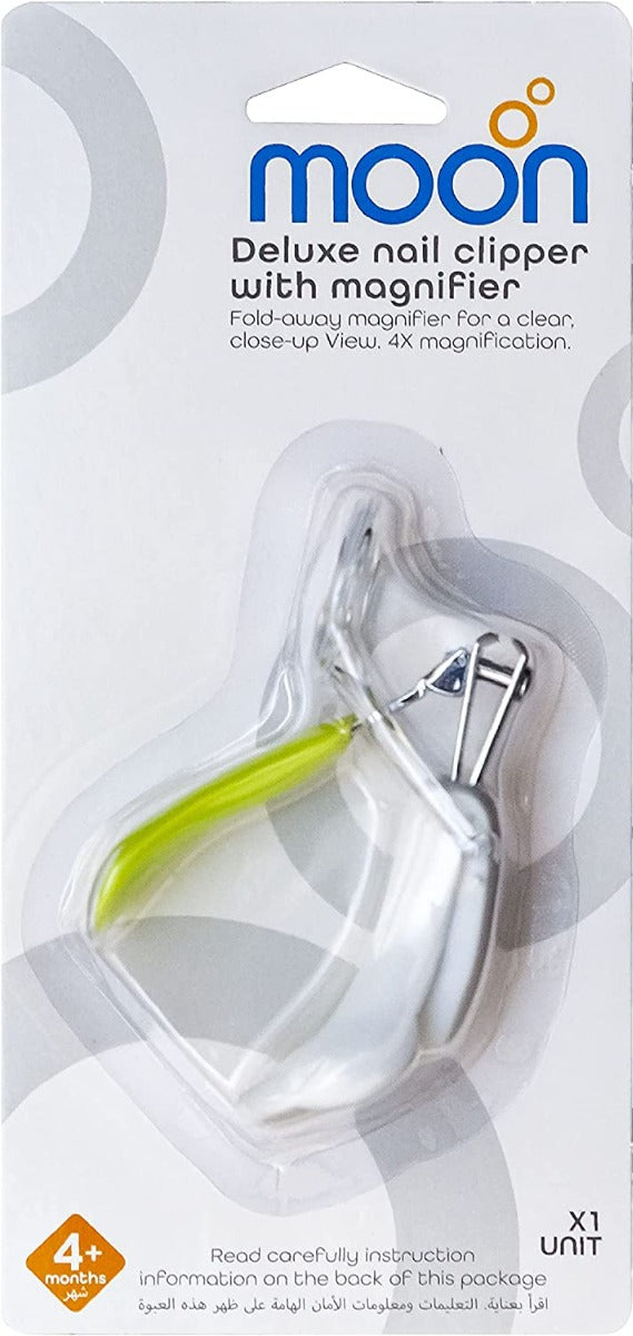 Buy Moon Deluxe Nail Clipper With Magnifier | Yallatoys.com