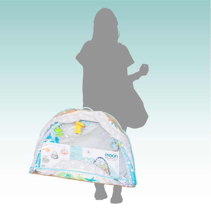 Buy Moon Perky Baby Playmat And Activity Gym Jungle | Yallatoys.com