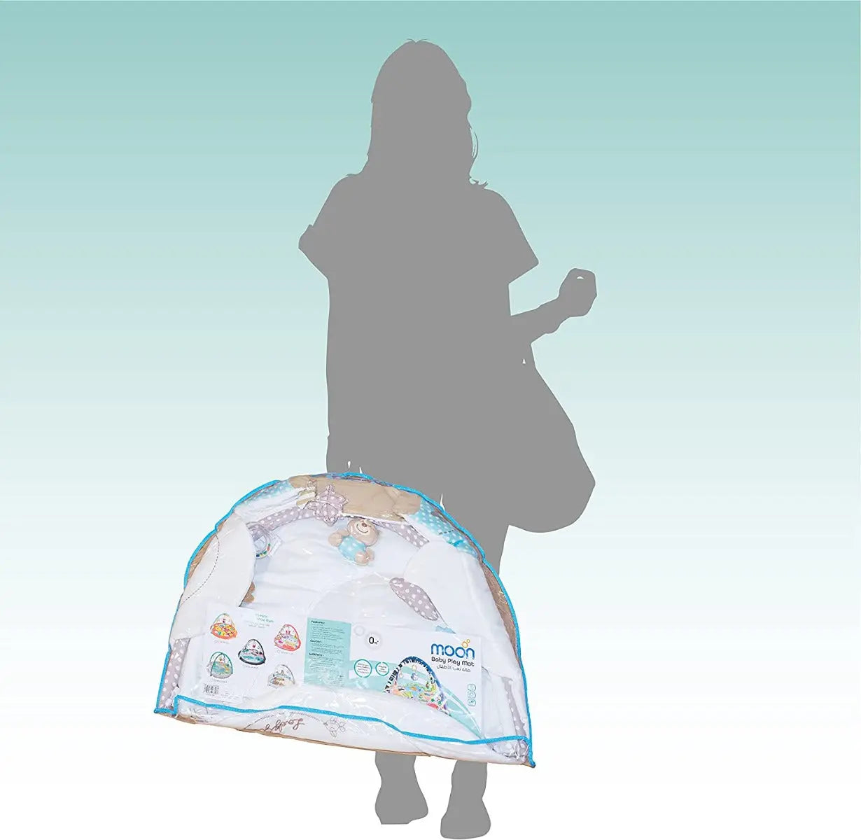 Moon Perky Playmat Teapot Bear Moon