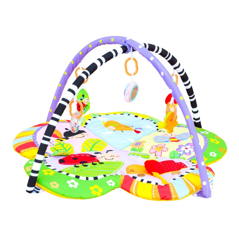 Buy Moon Perky Baby Playmat And Activity Gym Flower | Yallatoys.com