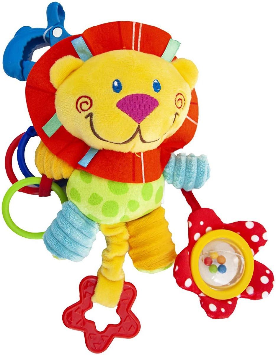 Buy Moon Pull String Musical Toy For Stroller & Car Seats Lion | Yallatoys.com