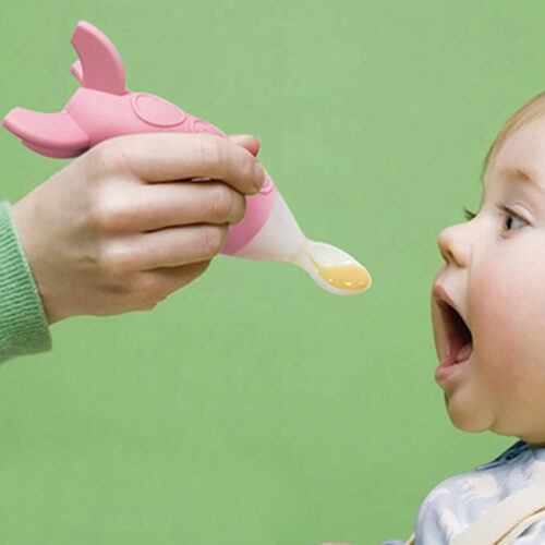 Marcus N Marcus  Feeding Spoon Dispenser Pink Marcus & Marcus Yallatoys