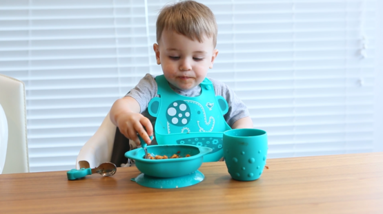 Marcus N Marcus  Palm Grasp Spoon & Fork Set Ollie Marcus & Marcus Yallatoys