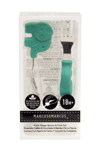 Marcus N Marcus  Palm Grasp Spoon & Fork Set Ollie Marcus & Marcus Yallatoys
