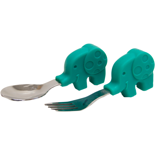 Marcus N Marcus  Palm Grasp Spoon & Fork Set Ollie Marcus & Marcus Yallatoys