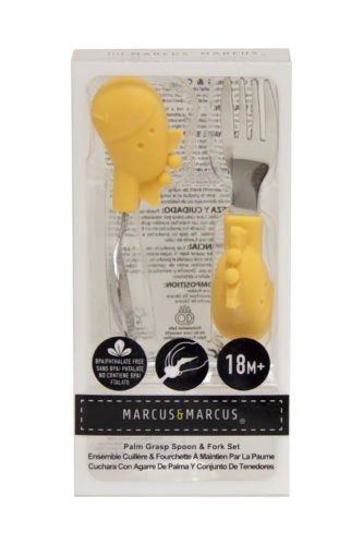 Marcus N Marcus  Palm Grasp Spoon & Fork Set Lola Marcus & Marcus Yallatoys
