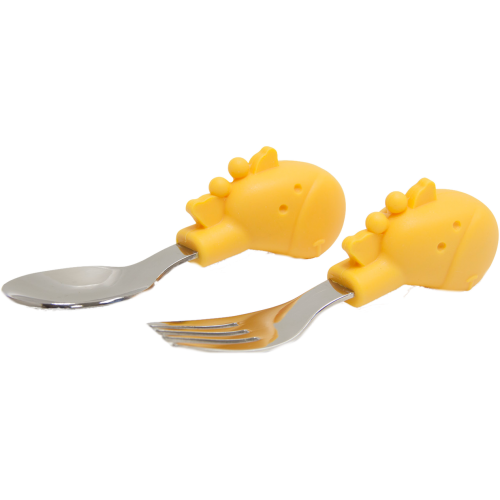 Marcus N Marcus  Palm Grasp Spoon & Fork Set Lola Marcus & Marcus Yallatoys