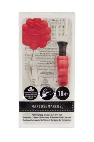Marcus N Marcus  Palm Grasp Spoon & Fork Set Marcus Marcus & Marcus Yallatoys