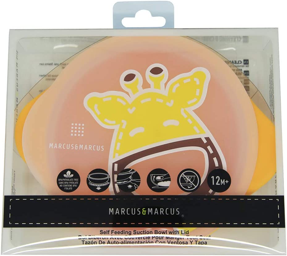 Marcus N Marcus  Suction Bowl With Lid Lola Marcus & Marcus Yallatoys