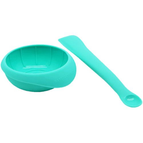 Marcus N Marcus  Masher Spoon & Bowl Set Blue Marcus & Marcus Yallatoys