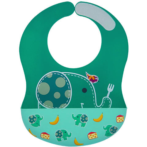 Marcus N Marcus  Wide Coverage Silicone Baby Bib Ollie Marcus & Marcus Yallatoys
