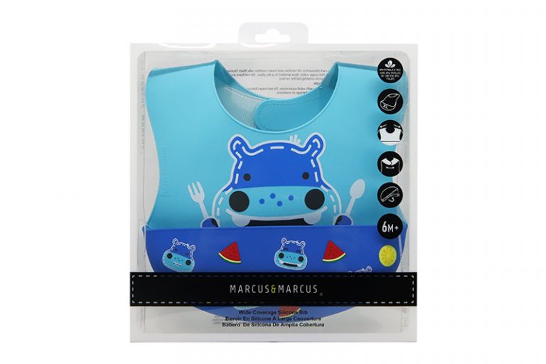Marcus N Marcus  Wide Coverage Silicone Baby Bib Lucas Marcus & Marcus Yallatoys